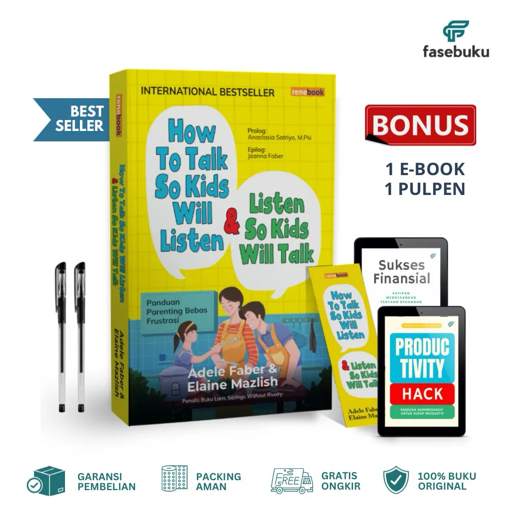Renebook - How To Talk So Kids Will Listen & Listen So Kids Will Talk - Adele Faber & Elaine Mazlish
