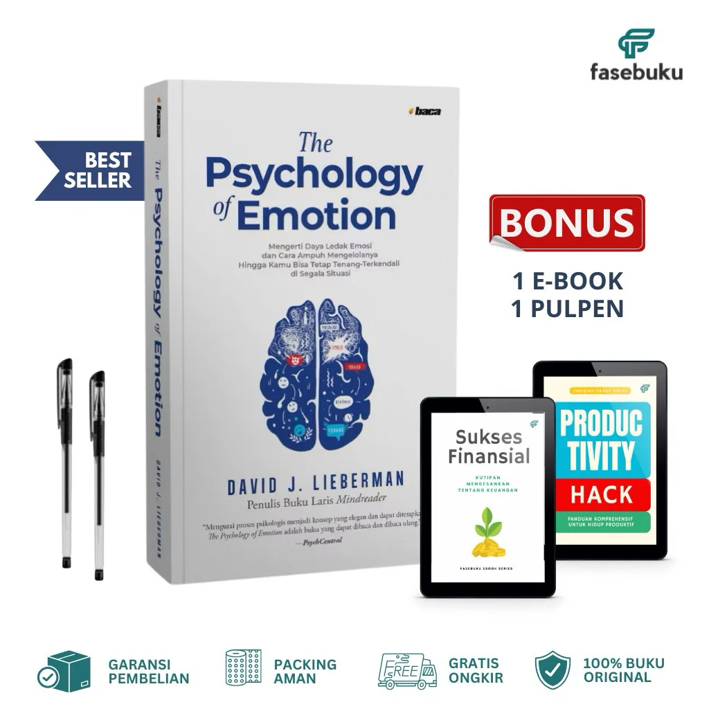 [Bonus Spesial] The Psychology of Emotion - David J. Lieberman - Baca