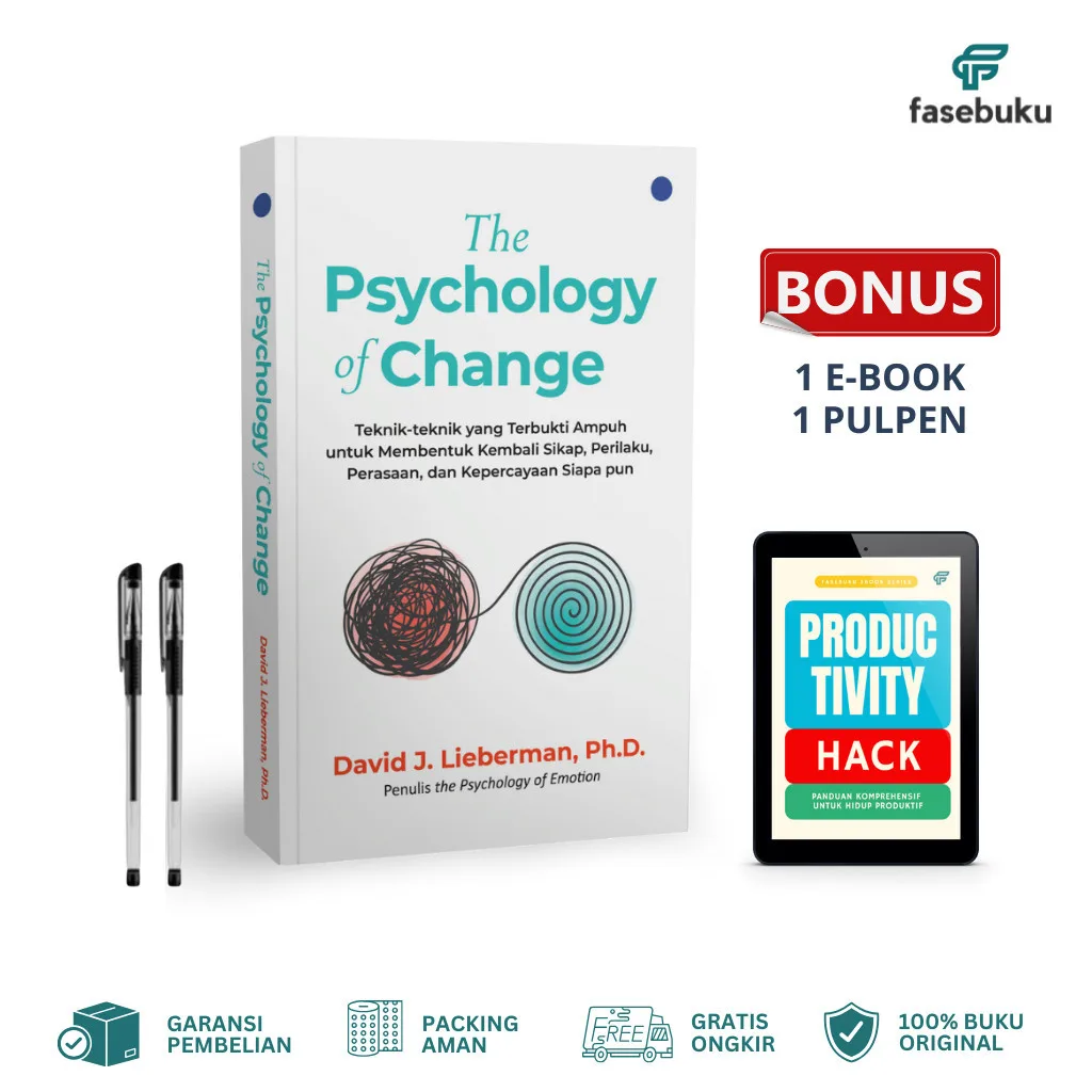 Buku The Psychology of Change - David J. Lieberman - Qaf